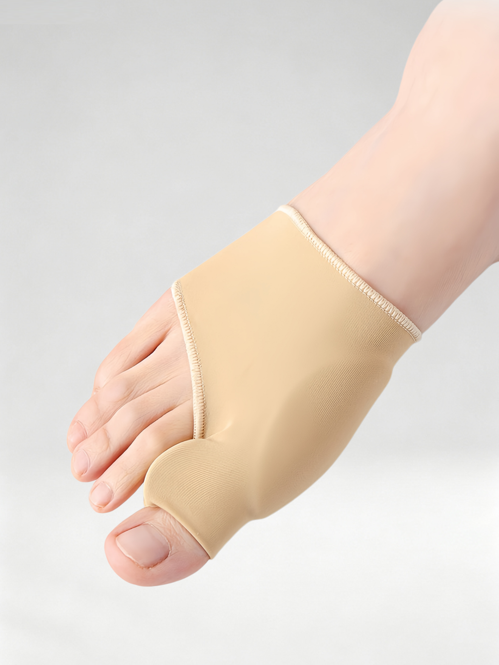 Flexvibe Bunion Corrector Toe Separator, Hallux Valgus Orthotic Big Toe Straightener for Men & Women