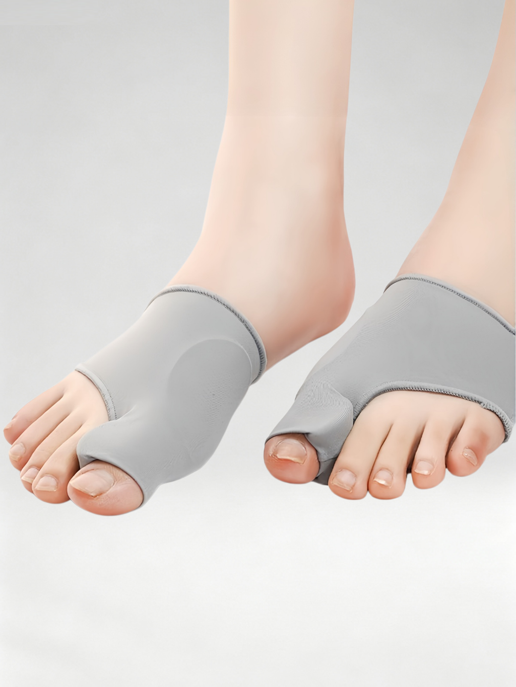 Flexvibe Bunion Corrector Toe Separator, Hallux Valgus Orthotic Big Toe Straightener for Men & Women