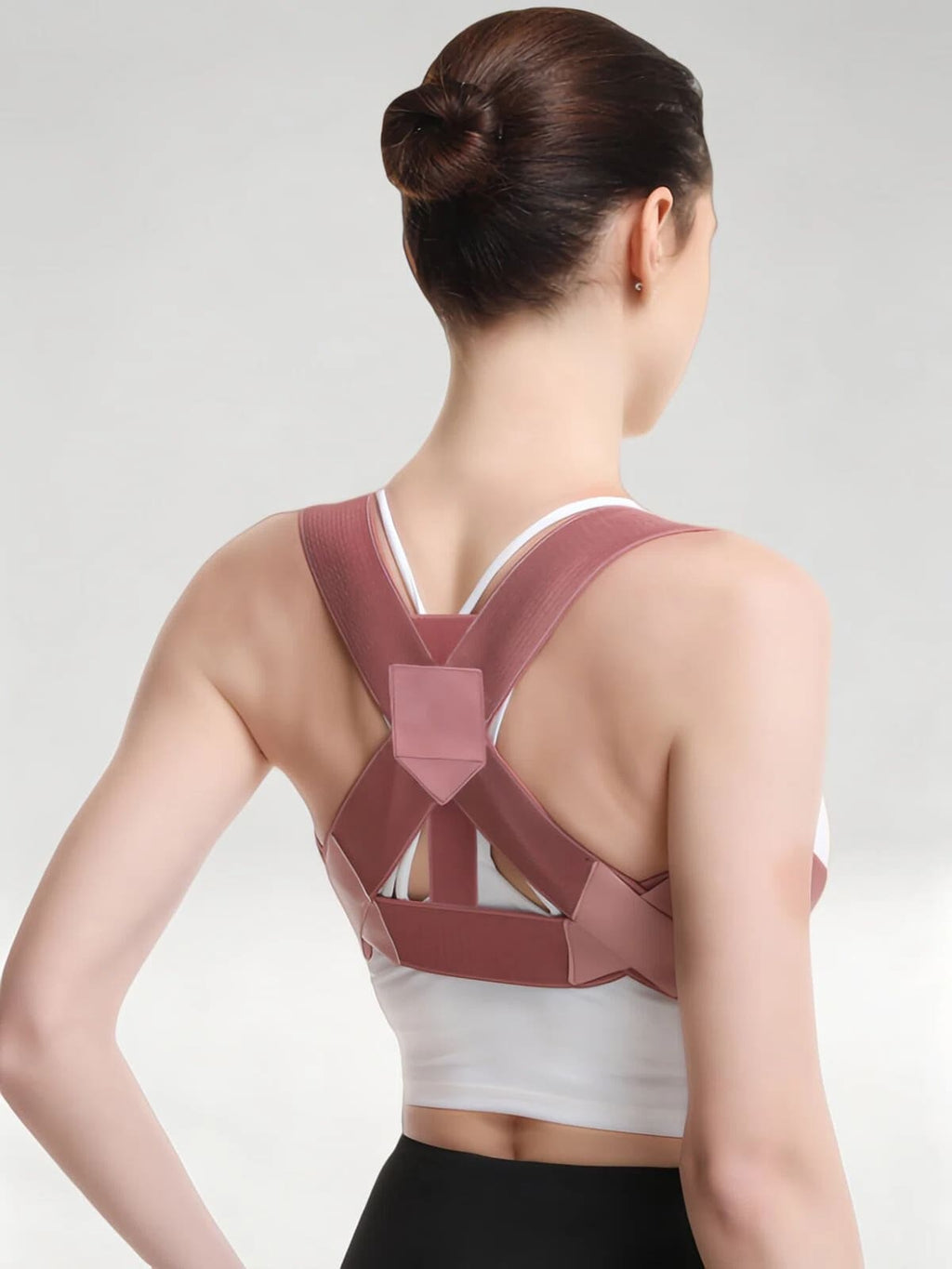 Flexvibe Posture Correction Fix Belt for Men & Women, Back Brace for Hunchback Posture Correction