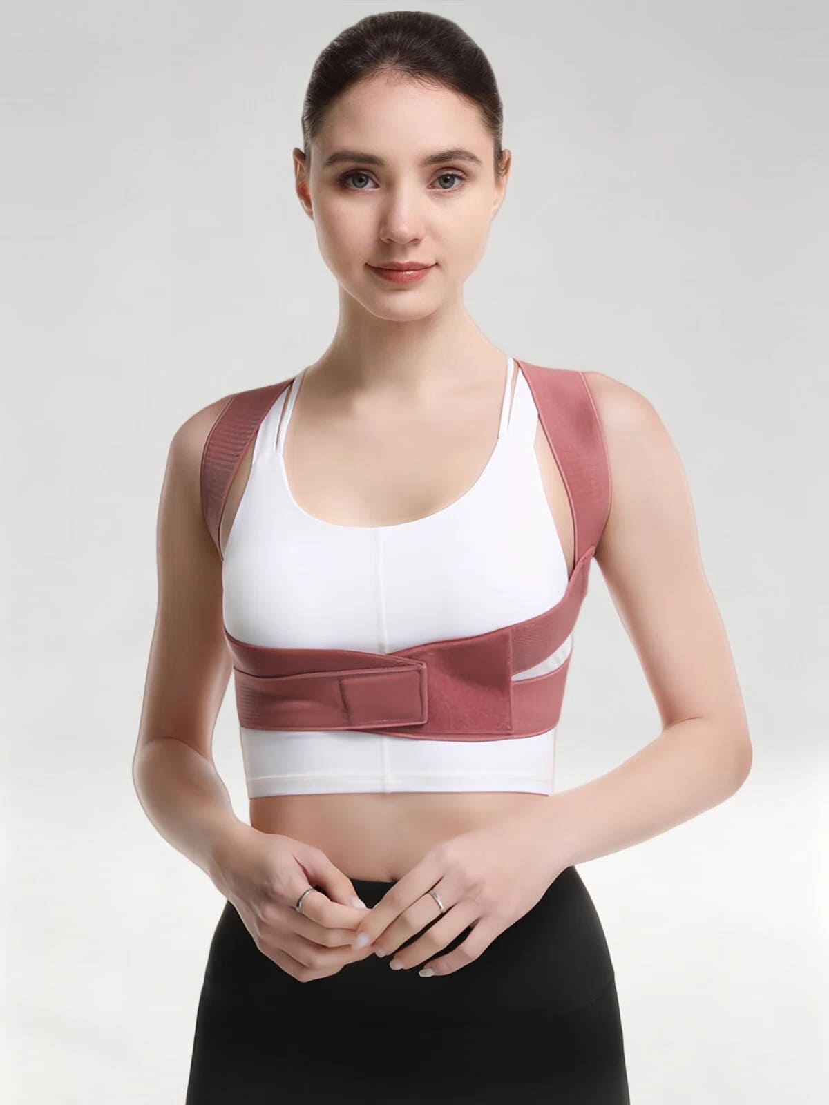 Flexvibe Posture Correction Fix Belt for Men & Women, Back Brace for Hunchback Posture Correction