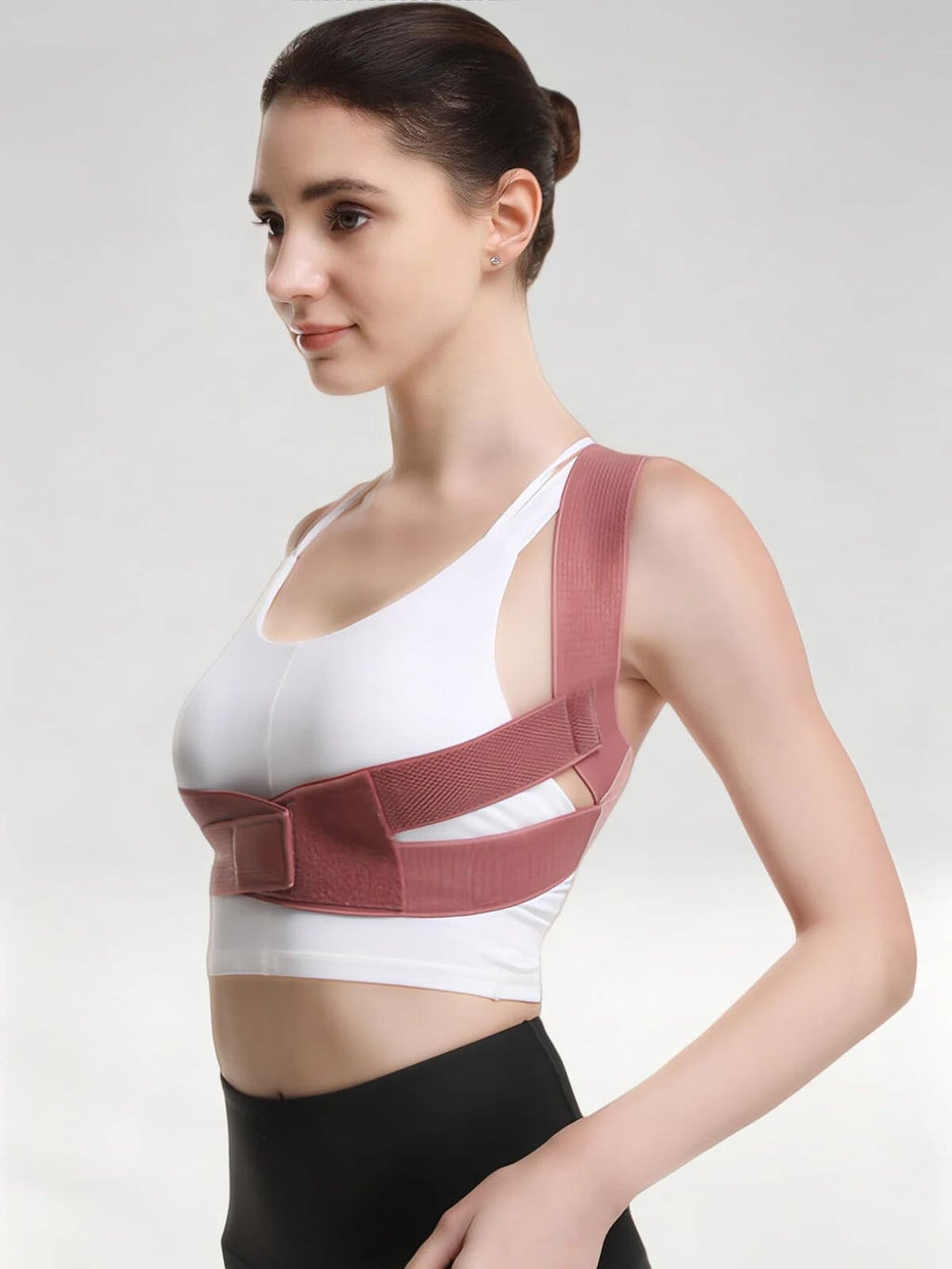 Flexvibe Posture Correction Fix Belt for Men & Women, Back Brace for Hunchback Posture Correction