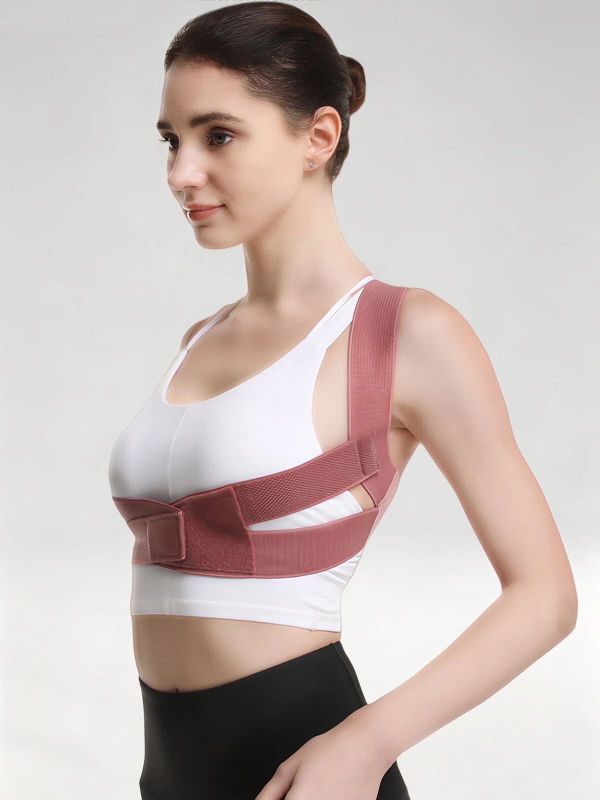 Flexvibe Posture Correction Fix Belt for Men & Women, Back Brace for Hunchback Posture Correction