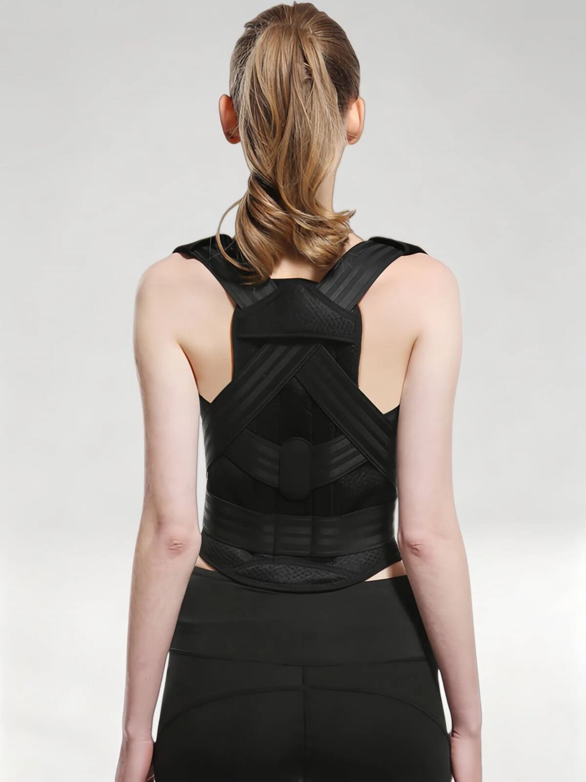 Flexvibe Posture Corrector for Adults & Kids, Back Brace for Hunchback Scoliosis Shoulder Correction