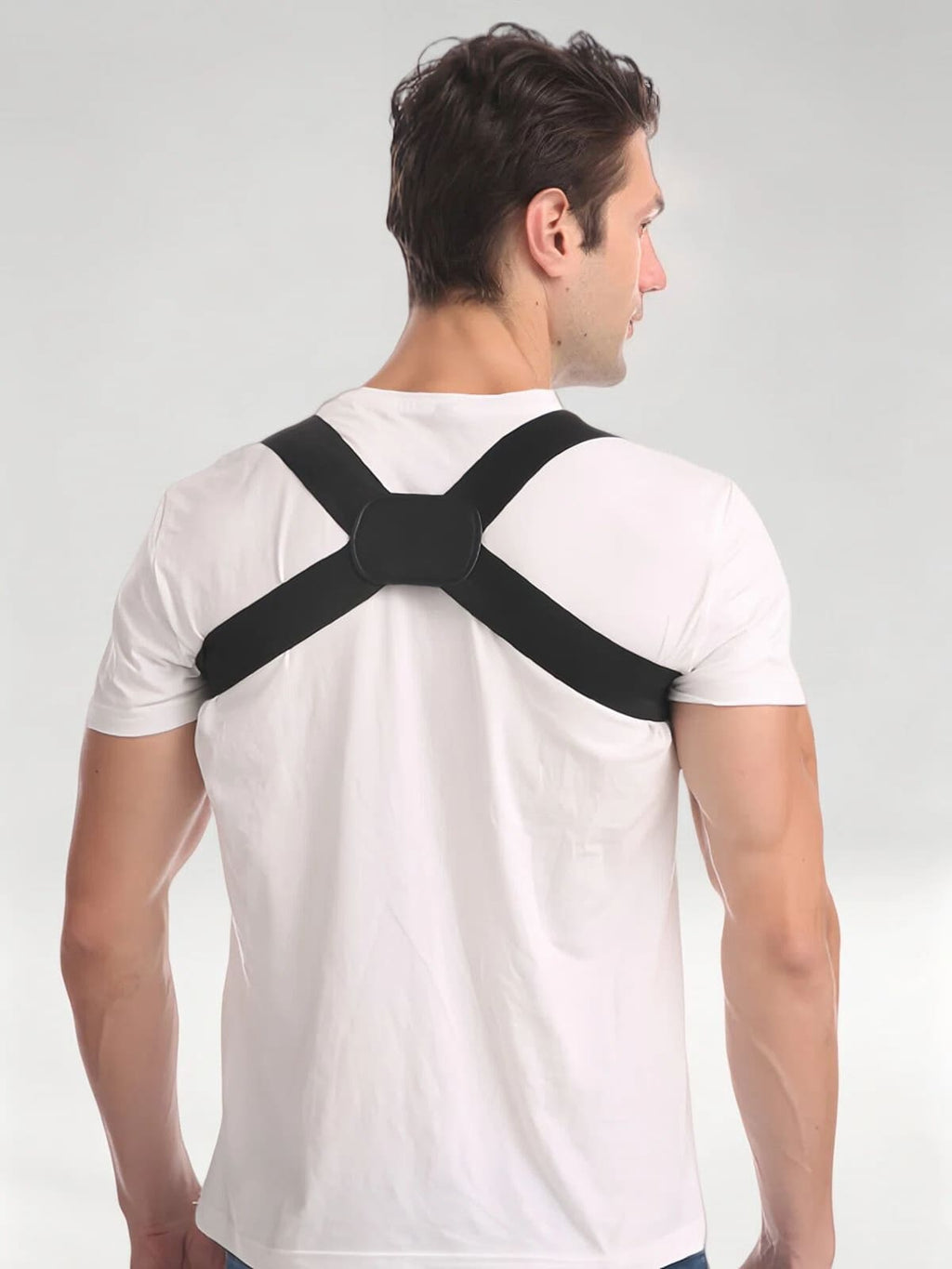Flexvibe Invisible Breathable Posture Corrector, Back Brace for Hunchback Shoulder Straightening for Kids Adults