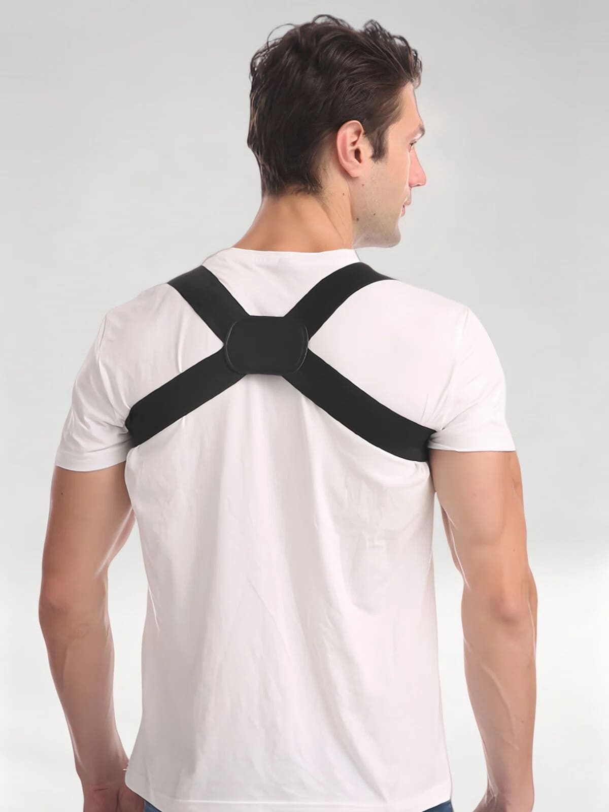 Flexvibe Invisible Breathable Posture Corrector, Back Brace for Hunchback Shoulder Straightening for Kids Adults
