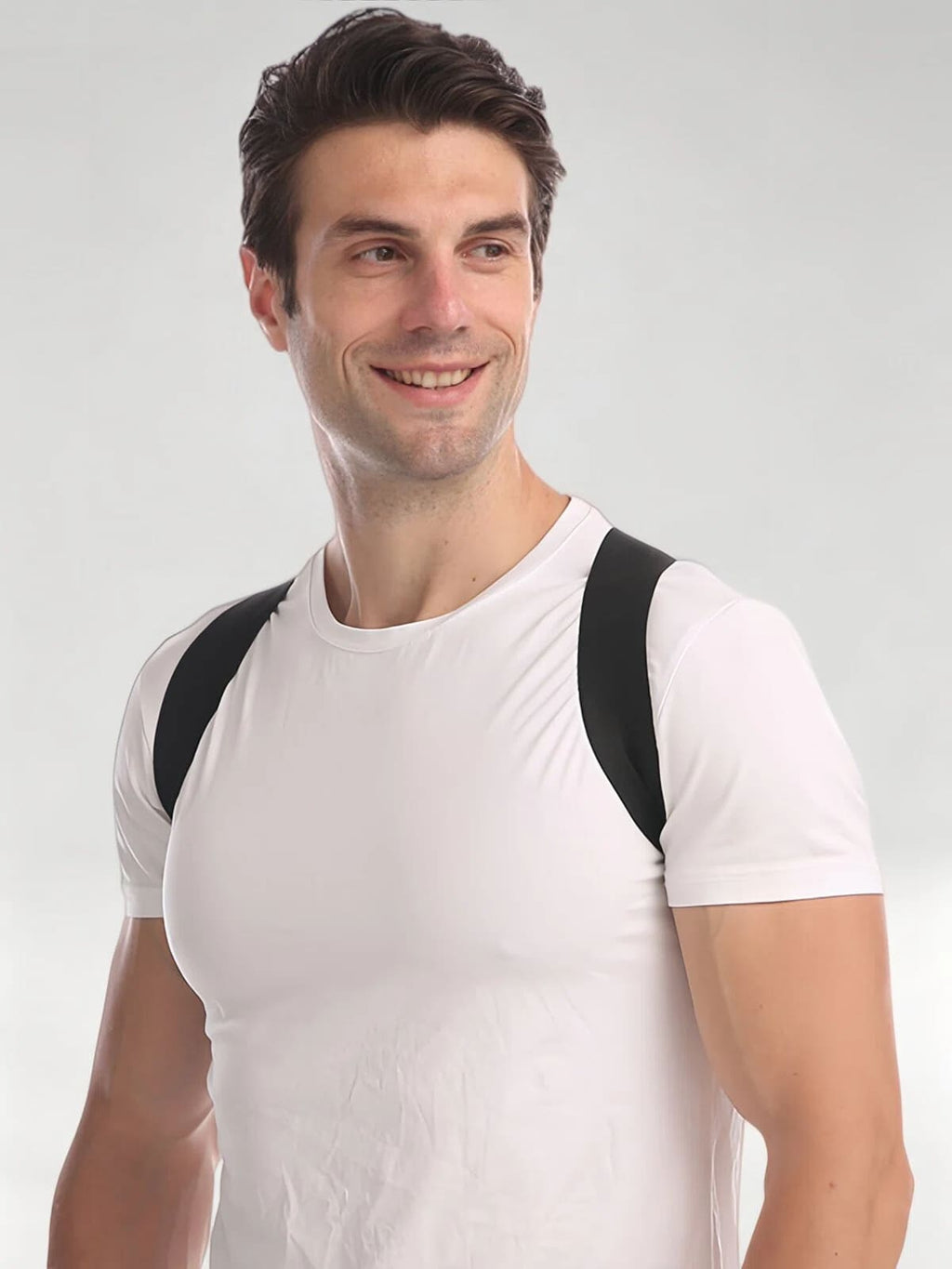 Flexvibe Invisible Breathable Posture Corrector, Back Brace for Hunchback Shoulder Straightening for Kids Adults