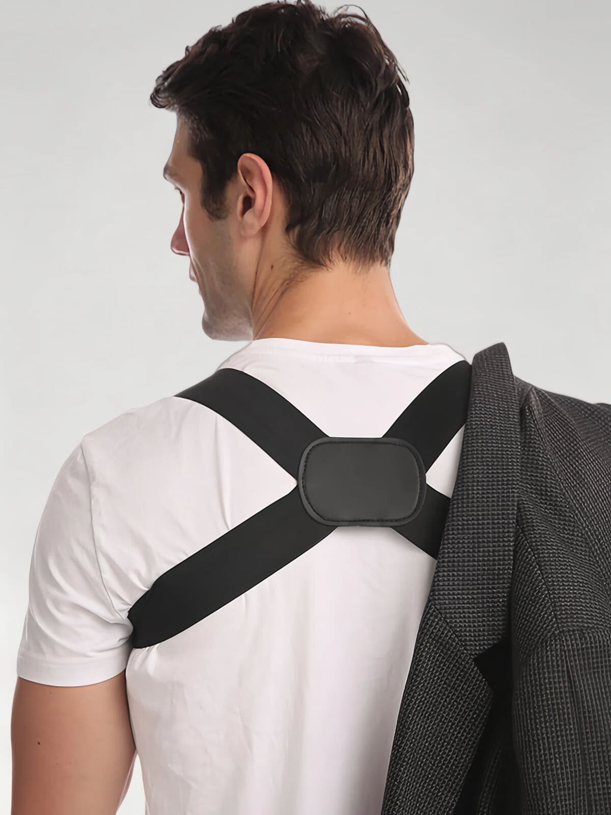 Flexvibe Invisible Breathable Posture Corrector, Back Brace for Hunchback Shoulder Straightening for Kids Adults