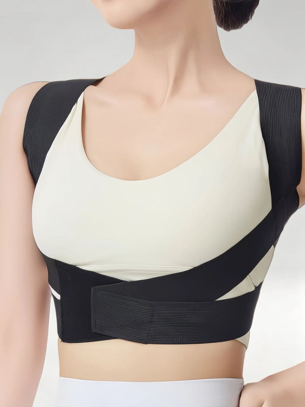 Flexvibe Posture Corrector for Women, Chest Support Back Brace for Hunchback Posture Correction