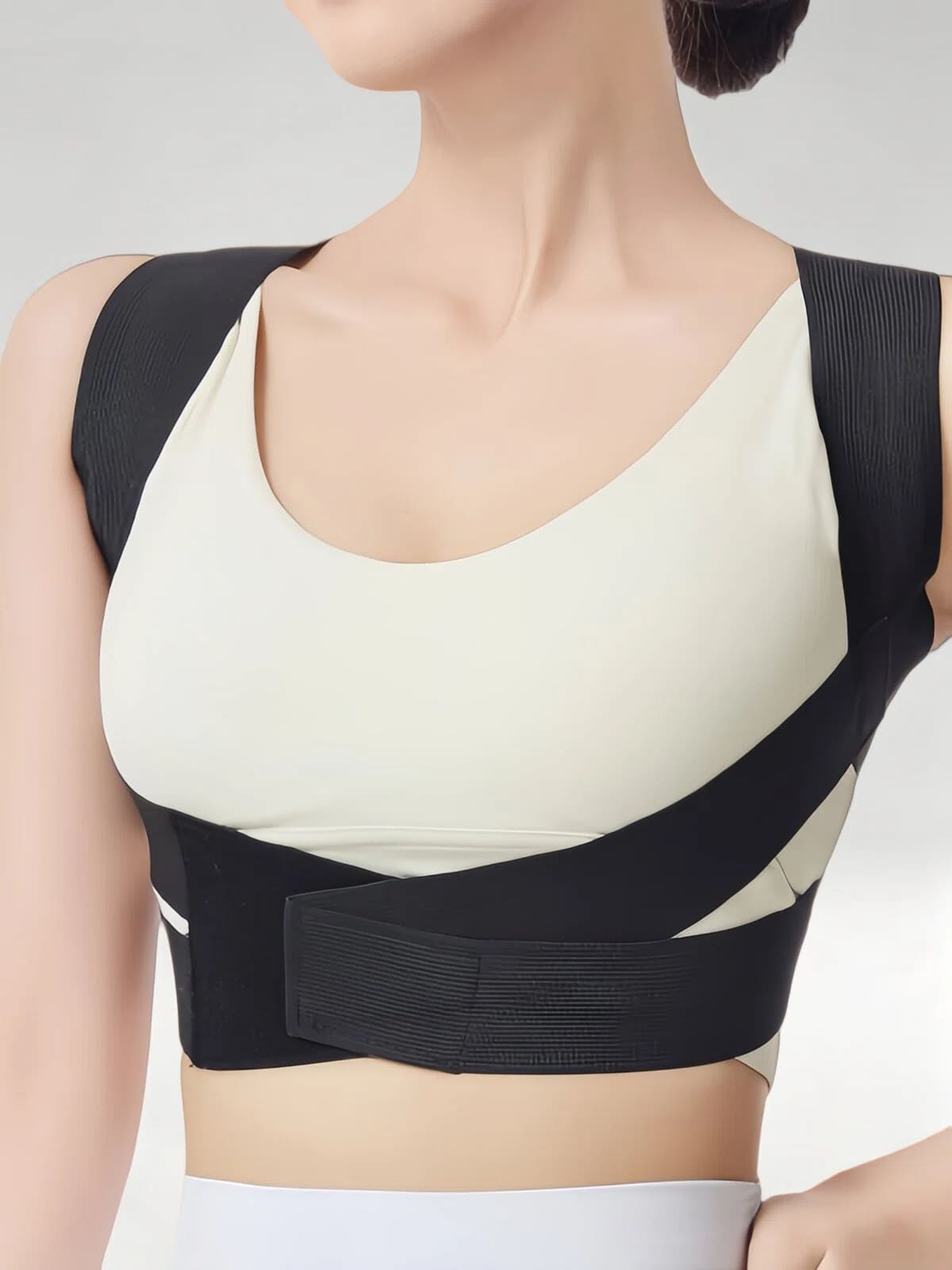 Flexvibe Posture Corrector for Women, Chest Support Back Brace for Hunchback Posture Correction