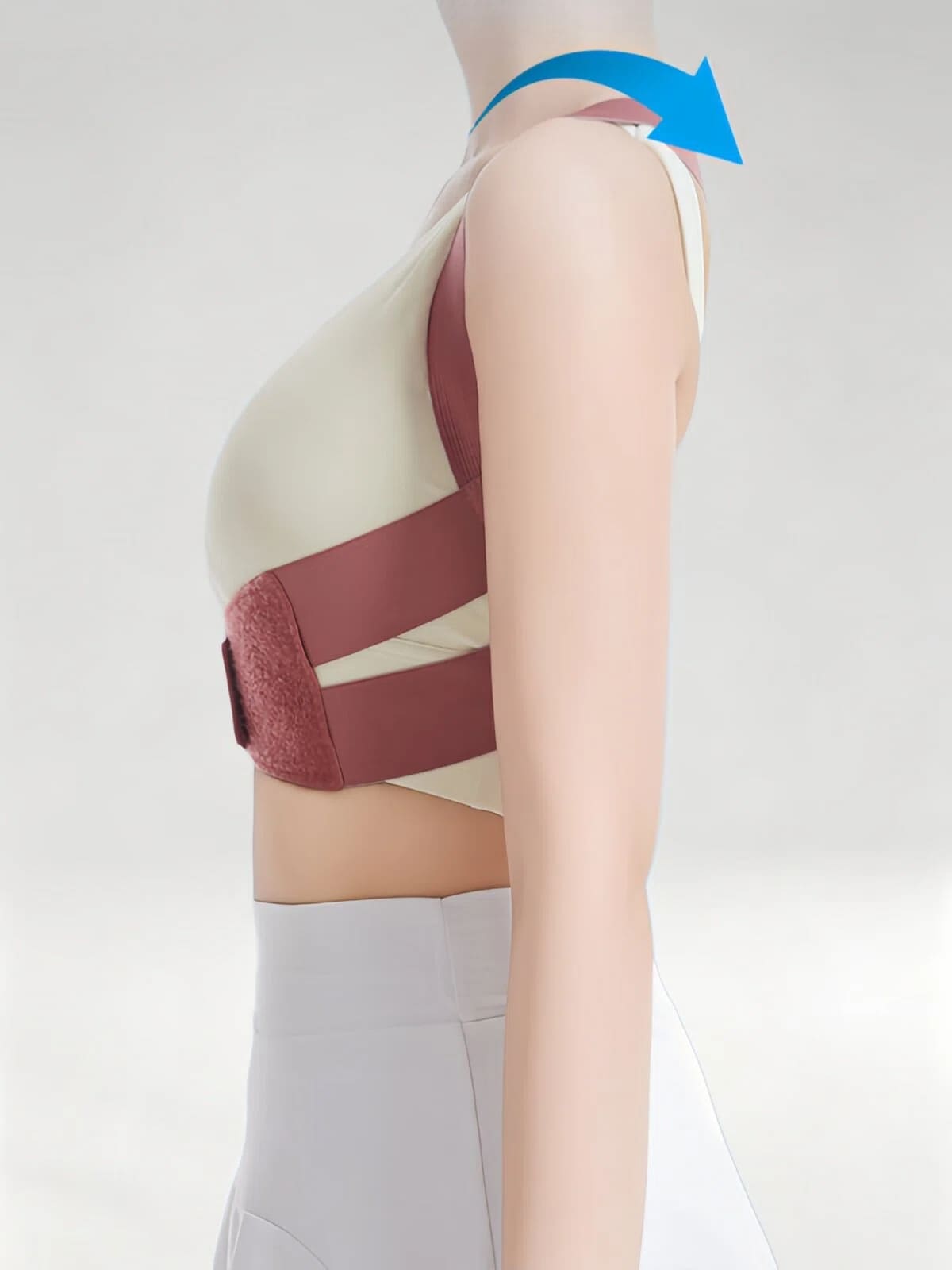 Flexvibe Posture Corrector for Women, Chest Support Back Brace for Hunchback Posture Correction