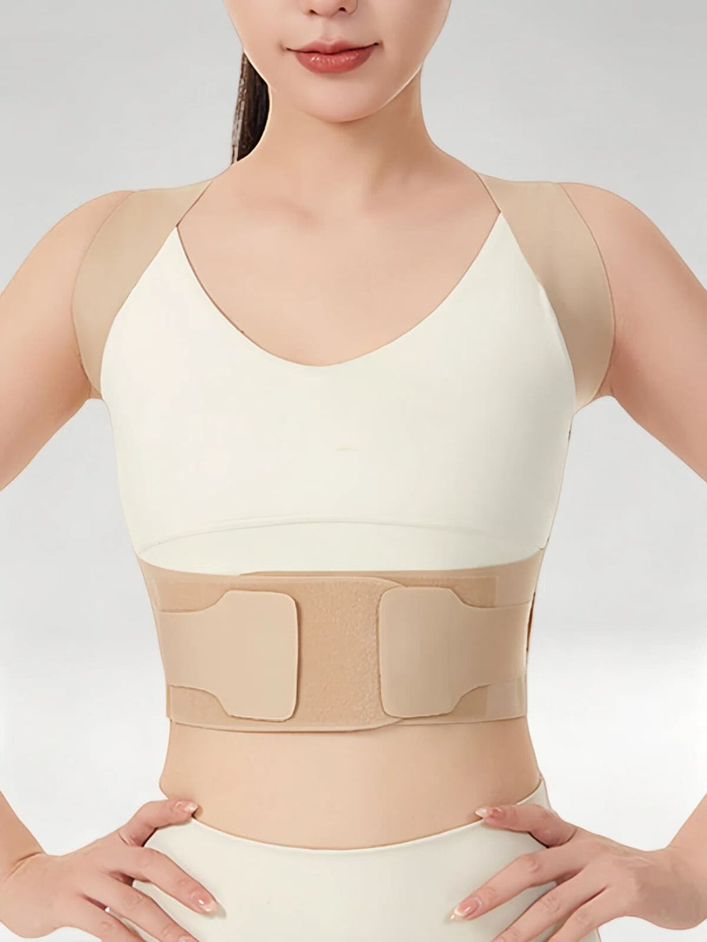 Flexvibe Invisible Posture Corrector for Students, Seamless Back Brace for Hunchback & Sitting Posture