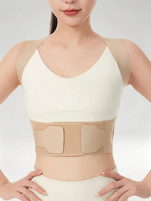 Flexvibe Invisible Posture Corrector for Students, Seamless Back Brace for Hunchback & Sitting Posture