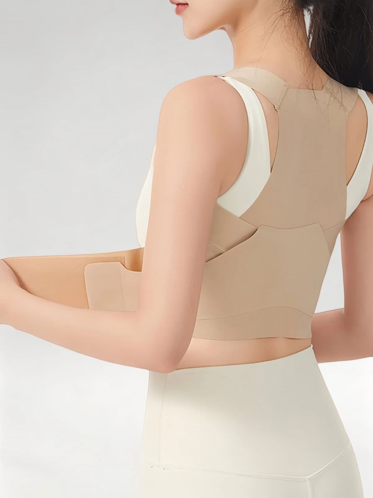 Flexvibe Invisible Posture Corrector for Students, Seamless Back Brace for Hunchback & Sitting Posture