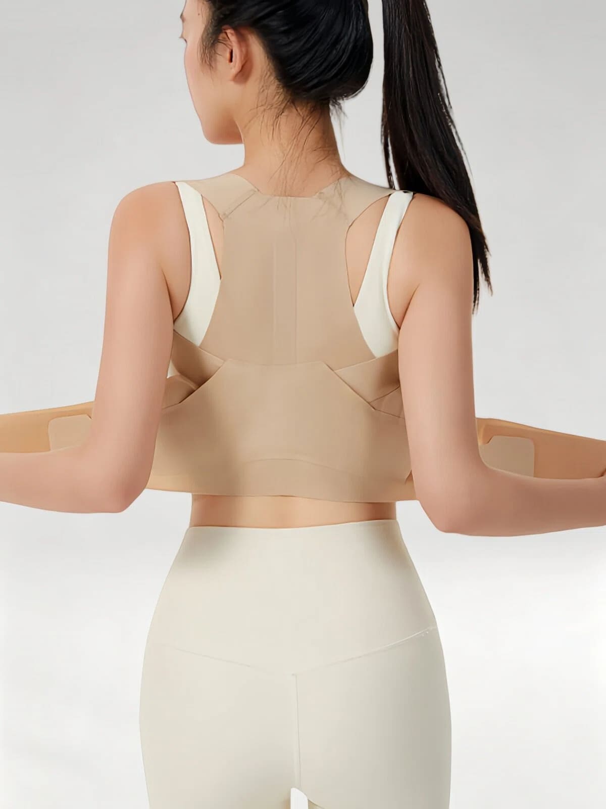 Flexvibe Invisible Posture Corrector for Students, Seamless Back Brace for Hunchback & Sitting Posture