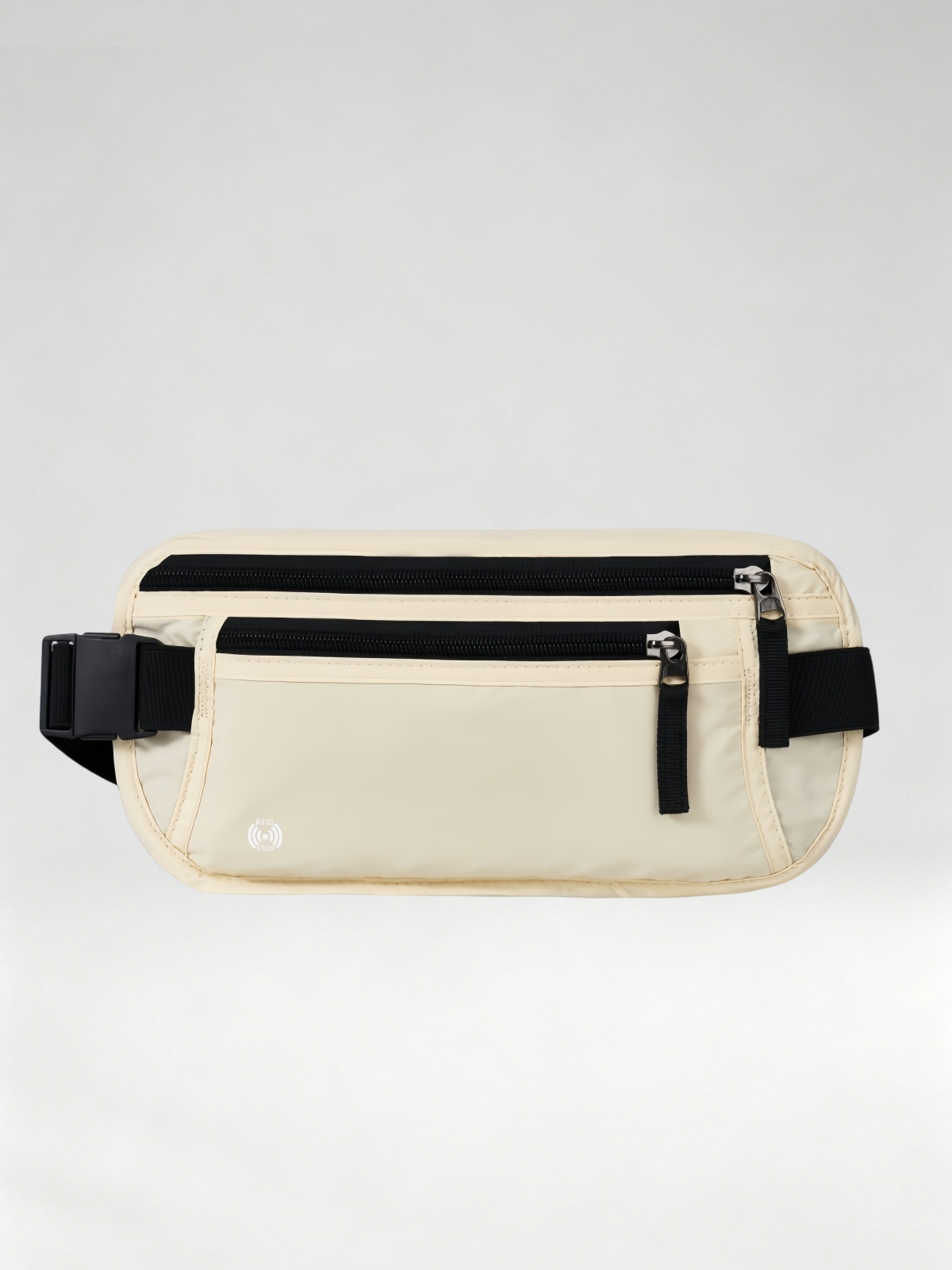 Flexvibe Anti-Scan Travel Passport Pouch, Hidden Waterproof Waist Bag for Phone & Documents